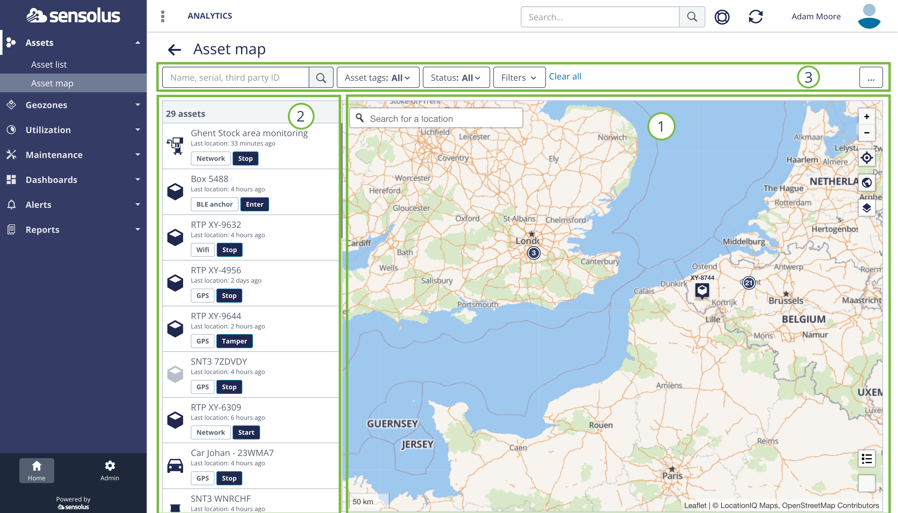 Asset map